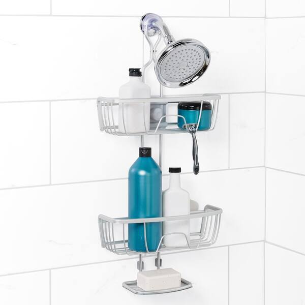 Zenith Products Chrome Over The Shower Head Caddy