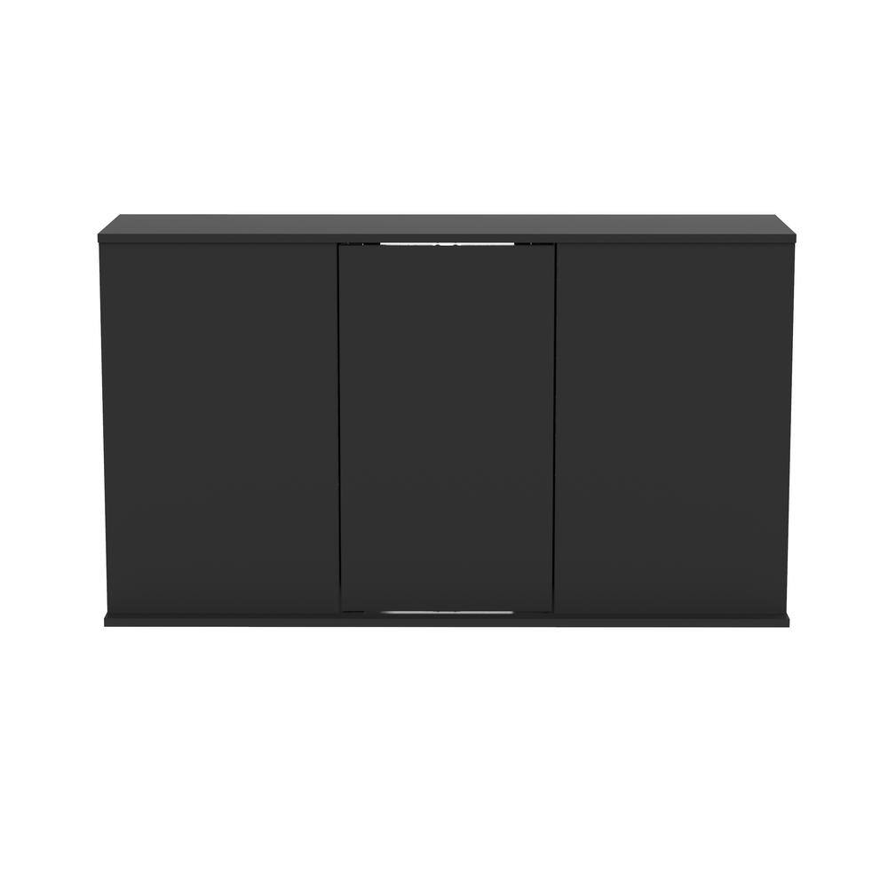 Black Wood 55 Gallon Aquarium Stand Cabinet