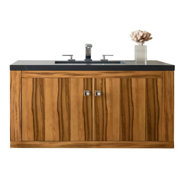 James Martin Vanities Silverlake 36 in. Single Vanity in Natural Apple Wood