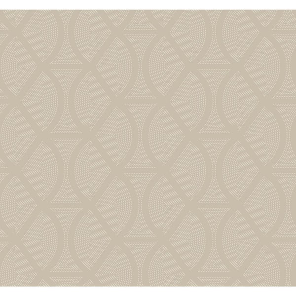 York Wallcoverings Cream Opposites Attract Paper Unpasted Matte Wallpaper (27 in. x 27 ft.)