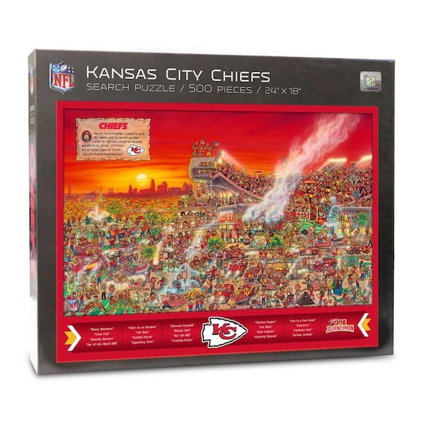 NFL Kansas City Chiefs Joe Journeyman Puzzle