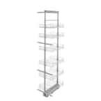 Rev-A-Shelf 57 in. H x 12 in. W x 7.5 in. D Wood Swing-Out Cabinet ...