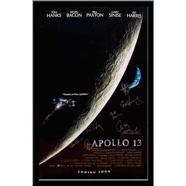 LUXEWEST INC Apollo 13 Signed Movie Poster Framed Wall Art LW-113539 ...