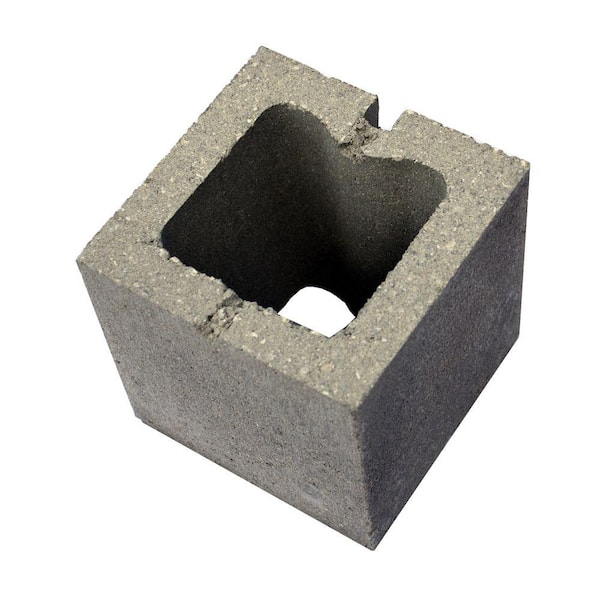 8 in. x 8 in. x 8 in. Concrete Half Block Baby 0