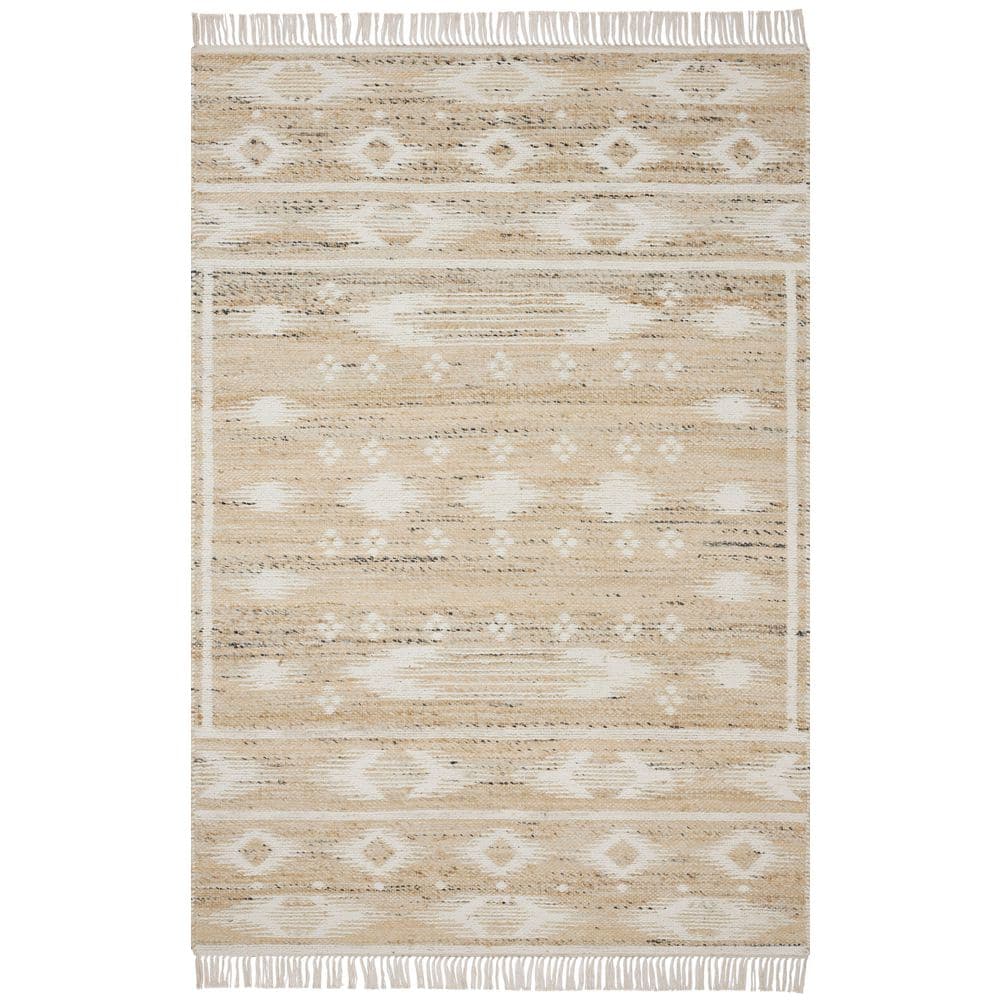 Rivers 1 ft. 6 in. x 1 ft. 6 in. Natural / Ivory Traditional Sample Rug price history on PriceWatchPro
