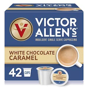 White Chocolate Caramel Flavored Cappuccino Mix Single Serve K-Cup Pods for Keurig K-Cup Brewers (42 Count)