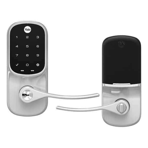 Yale Assure Lever Satin Nickel Lock with Touchscreen Keypad