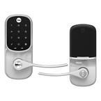 Assure Lever Satin Nickel Lock with Touchscreen Keypad