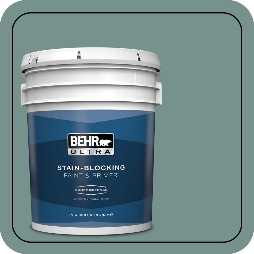 5 gal. #S430-5 Longmeadow Extra Durable Satin Enamel Interior Paint & Primer price history on PriceWatchPro
