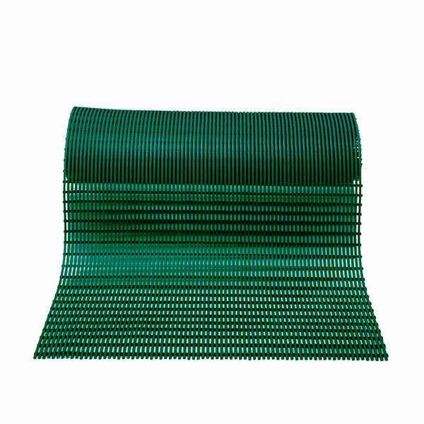 Unbranded Barepath Forest Green 36 in. x 120 in. PVC Safety and Comfort Mat