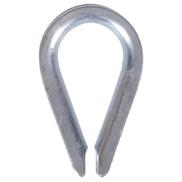The Hillman Group 3/4 in. Wire Rope Thimble in Zinc-Plated (5-Pack)
