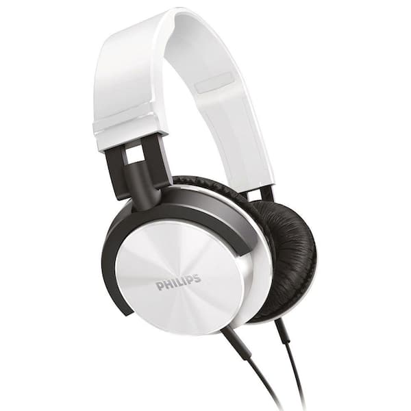 Philips DJ Headband Monitor Style Headphones - White