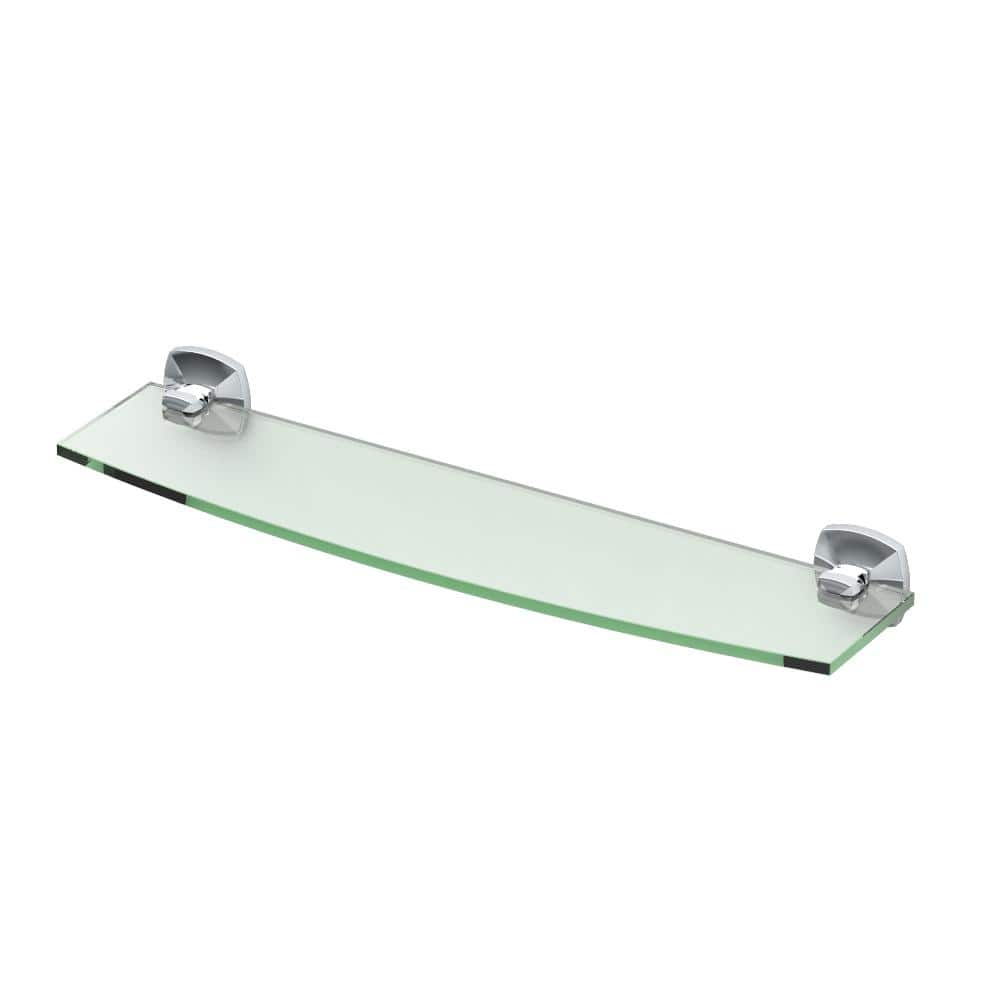 Gatco Jewel 21.5 In. L X 3.5 In. H X 5.5 In. W Glass Bathroom Shelf In ...