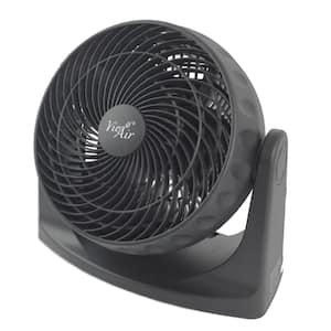 8 in. 3-Speed Wall Mountable Turbo High Velocity Desk and Floor Fan
