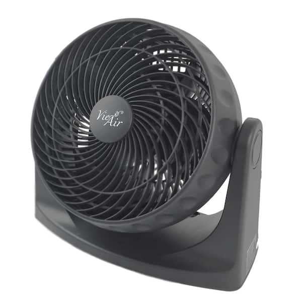 Unbranded 8 in. 3-Speed Wall Mountable Turbo High Velocity Desk and Floor Fan