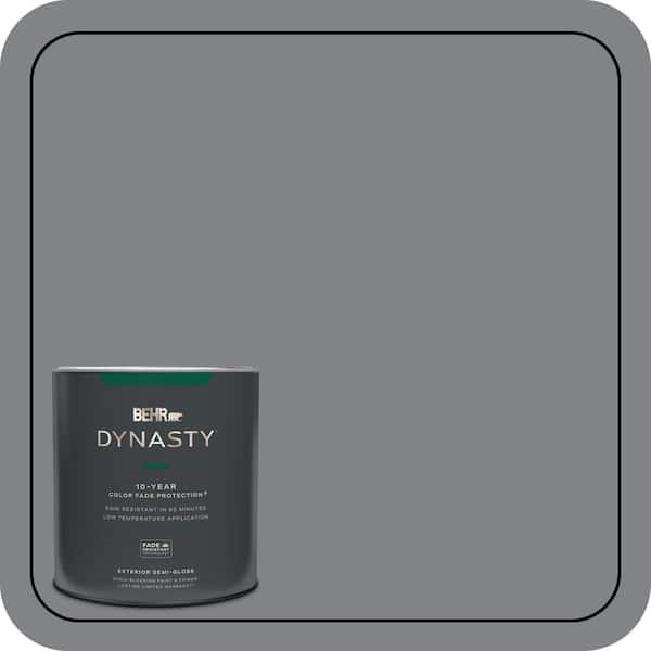 BEHR DYNASTY 1 qt. #N530-5 Mission Control Semi-Gloss Enamel Exterior Stain-Blocking Paint & Primer
