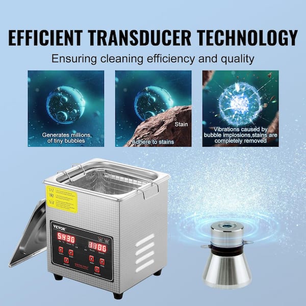 Hotsell New 2L Ultrasonic Cleaner Machine with Digital Timer and Heater