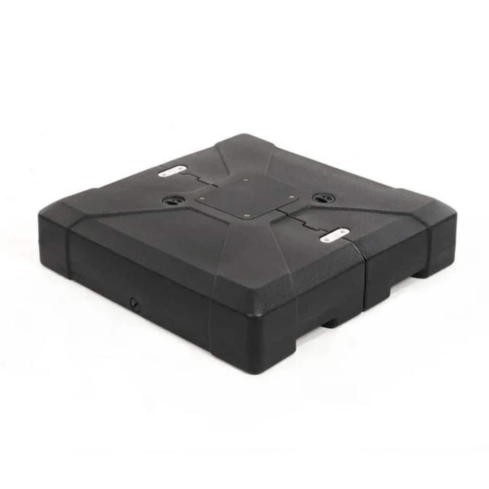 220 lbs. Square 3D Surface Fashionable Sand/Water Filled Patio Umbrella Base in Black price history on PriceWatchPro