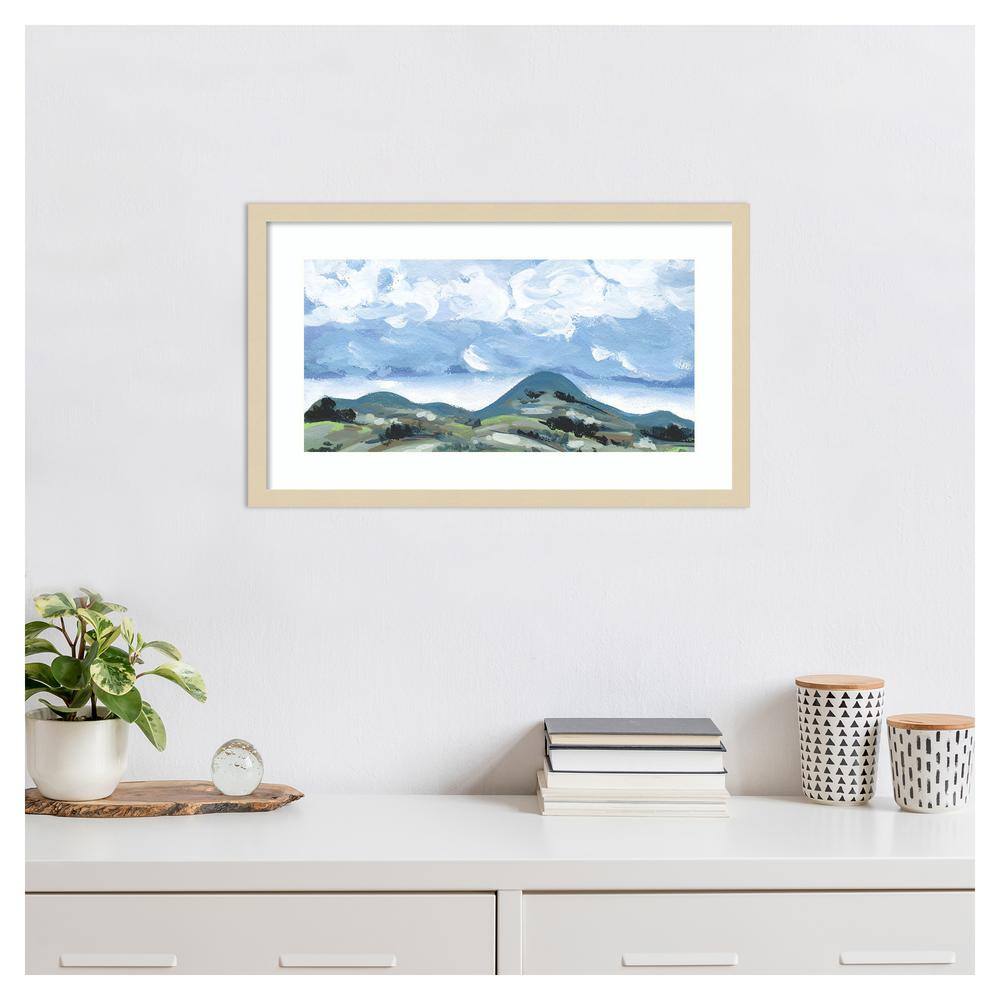 Nature Trek II Svelte Natural Framed Scenic Landscape Print