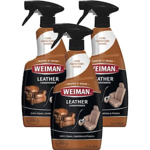 Weiman Leather Cleaner & Polish - 12 fl oz spray bottle
