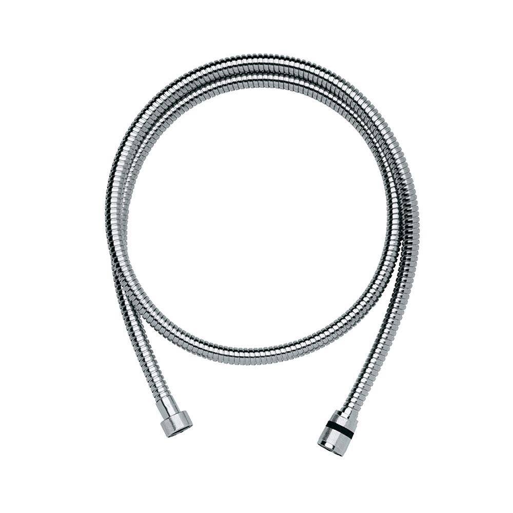 GROHE RotaFlex 69 in. Shower Hose in StarLight Chrome 28025000 The Home Depot