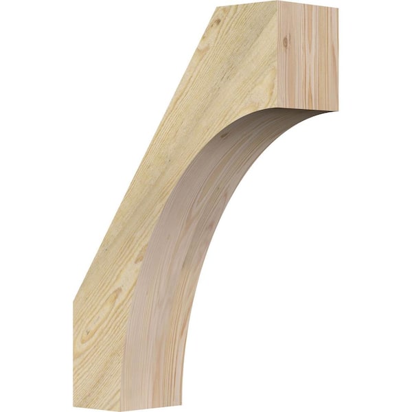 Ekena Millwork 6"W x 18"D x 26"H Westlake Rough Sawn Knee Brace, Douglas Fir