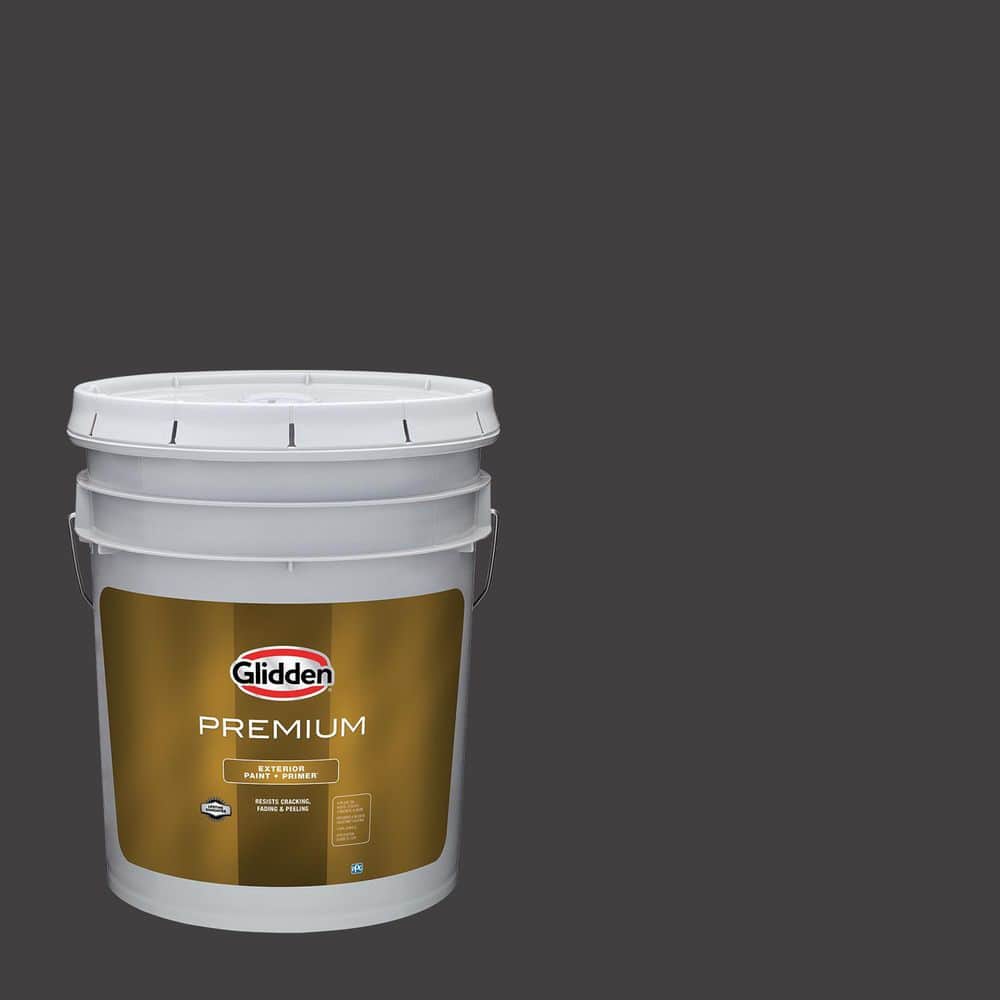 5 gal. #PPG1001-7 Black Magic Satin Exterior Latex Paint price history on PriceWatchPro