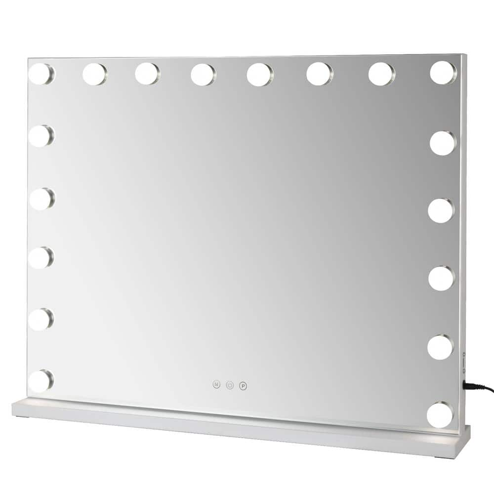 GQB Hollywood Vanity Mirror with Lights 28 x 22 Inch Large Makeup ...