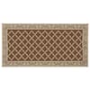 Reversible Mats 9 ft. x 18 ft. Reversible Mat - Classic Brown/Beige 119187  - The Home Depot