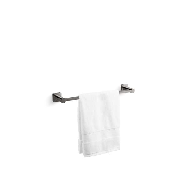 Parallel 18 in. Wall Mounted Towel Bar in Vibrant Titanium