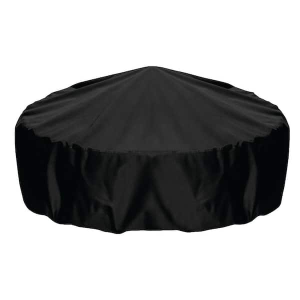 Two Dogs Designs 60 in. Fire Pit Cover in Black