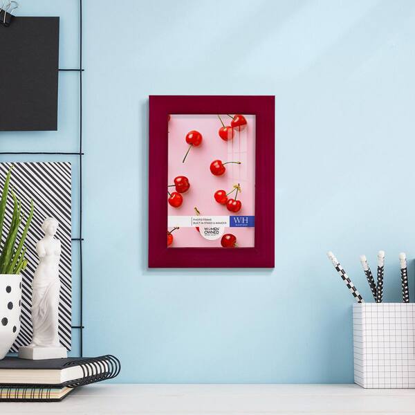 Red Picture Frames