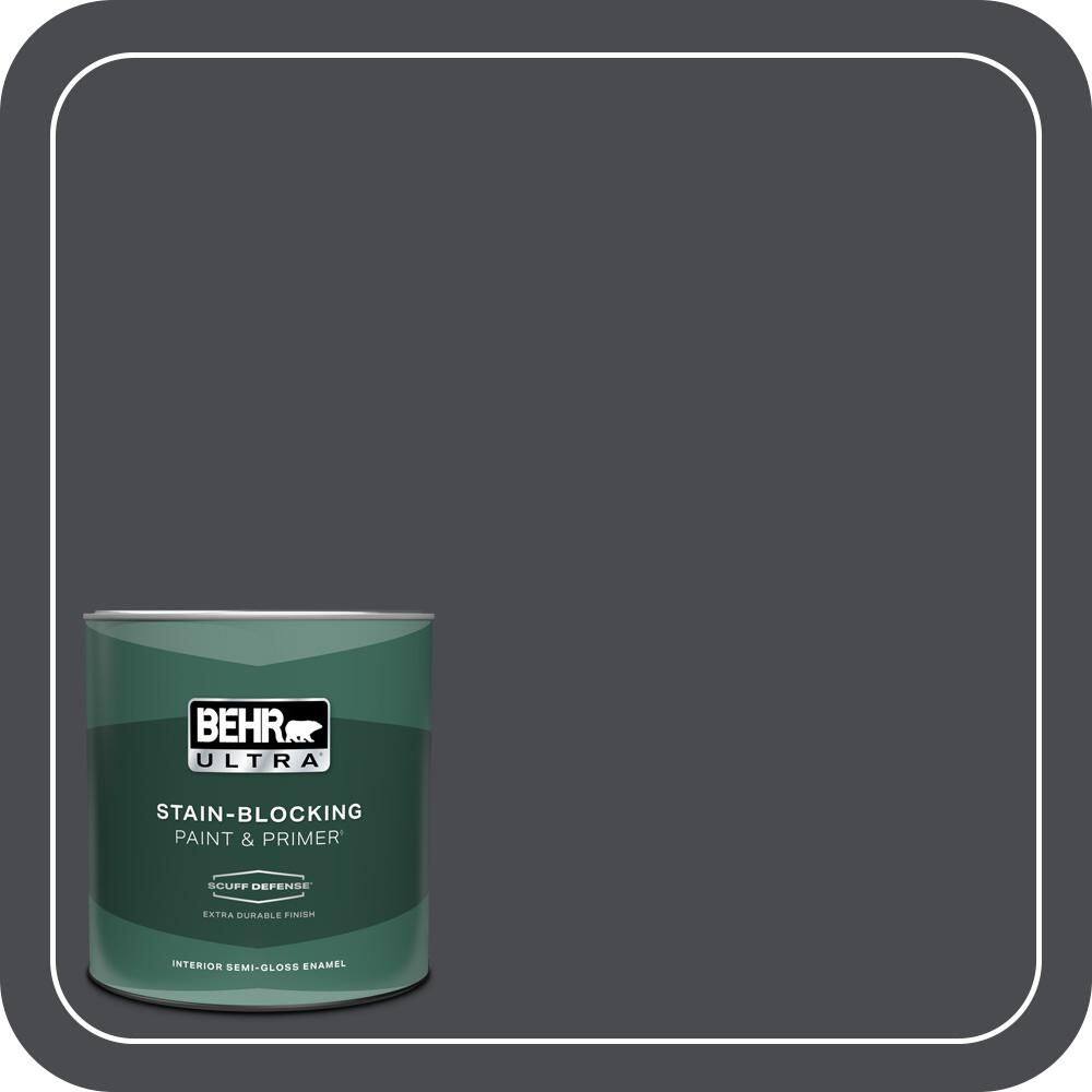 1 qt. #N500-7 Night Club Extra Durable Semi-Gloss Enamel Interior Paint & Primer price history on PriceWatchPro