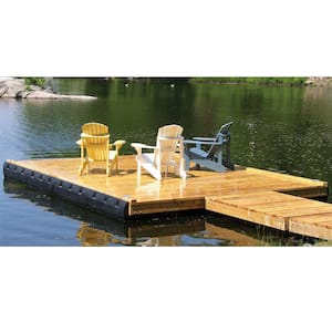 48 in. x 24 in. x 21 in. Heavy Duty Polyethylene Float Drum for Dock Decking and Boat Dock Systems