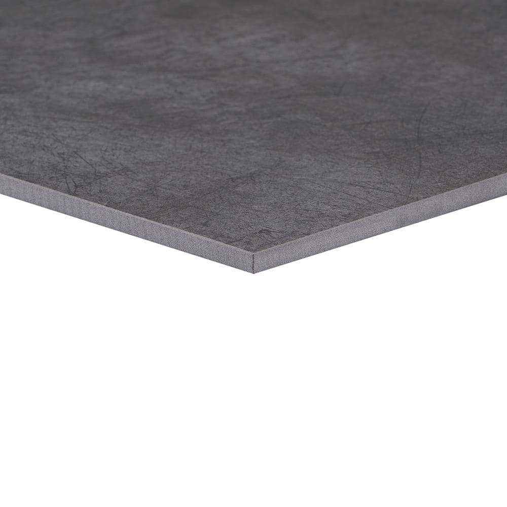 Forge Black Matte 12x24 Porcelain Floor and Wall Tile