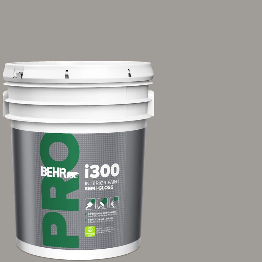 Reviews for BEHR PRO 5 gal. BNC17 Casual Gray SemiGloss Interior