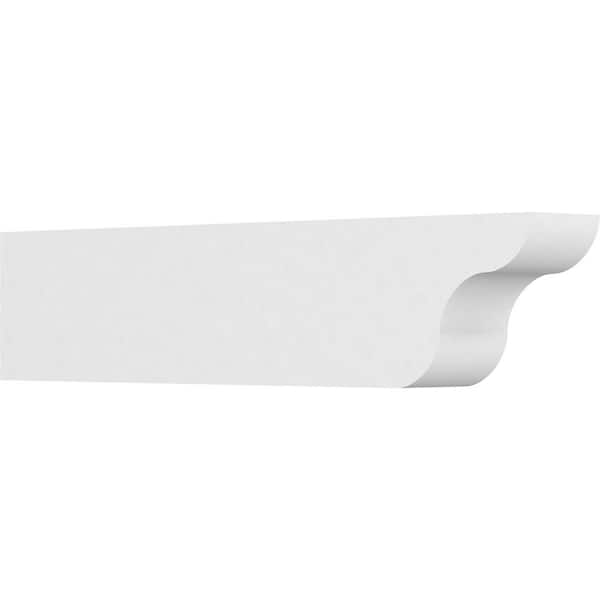 Ekena Millwork 5 in. x 8 in. x 36 in. Standard Carmel Architectural Grade PVC Rafter Tail Brace