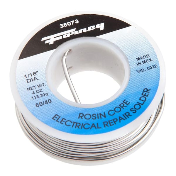 16 Oz Roll of AMERWAY 60/40 Solder is 60 Percent TIN & Not for Jewelry.  Perfect for All Other Soldering. Boxes, Windows, Etc 