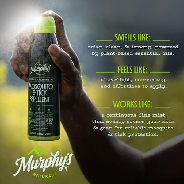 MURPHY'S NATURALS Natural Lemon Eucalyptus Oil Mosquito and Tick