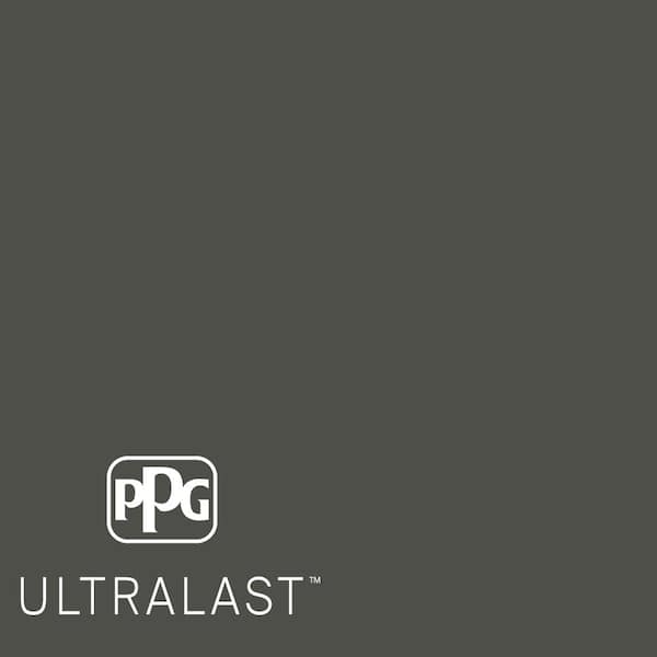 PPG UltraLast 1 qt. #PPG1009-7 Licorice Semi-Gloss Interior Paint and Primer