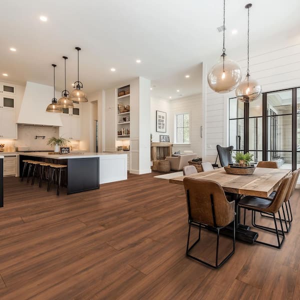 Ikaika Koa 9 in. W x 48 in. L Waterproof Hybrid Resilient Flooring (18.78 sq. ft. /Case)