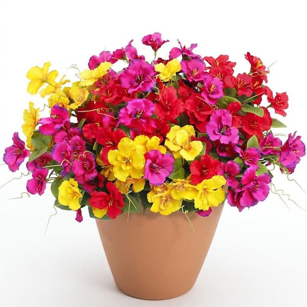 0.1 in. Artificial Mixed Color UV Resistant Indoor Outdoor
