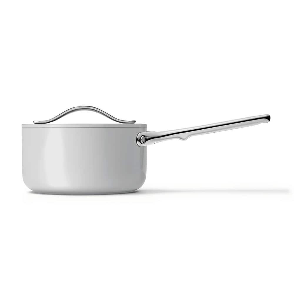 Non-Stick Ceramic Mini Fry Pan and Mini Sauce Pan Duo Gray ‼️used‼️