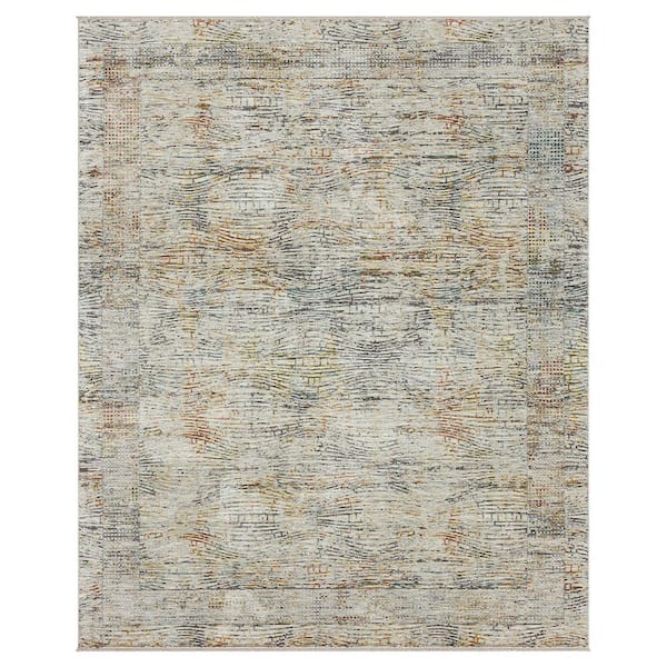 Gloria Ivory 7 ft. 10 in. x 10 ft. Indoor Area Rug