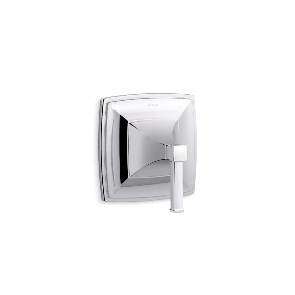 Riff 1-Handle Pressure-Balancing Valve Trim in Polished Chrome (Valve Not Included) price history on PriceWatchPro