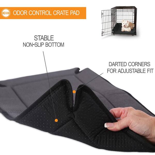 odor control crate pad