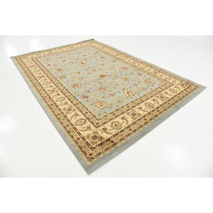 Voyage St. Louis Light Blue 7' 0 x 10' 0 Area Rug