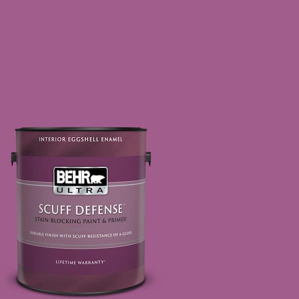 BEHR ULTRA 1 gal. #P110-6 Wild Berry Extra Durable Eggshell Enamel Interior Paint & Primer