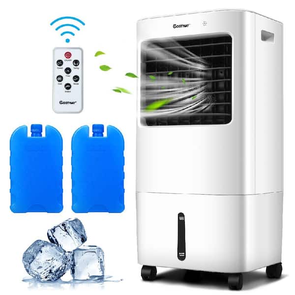 Costway evaporative portable air cooler fan & humidifier with filter remote control hotsell