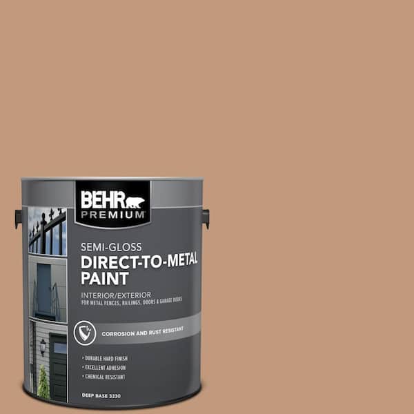 1 gal. #PPU3-12 Egyptian Pyramid Semi-Gloss Direct to Metal Interior/Exterior Paint